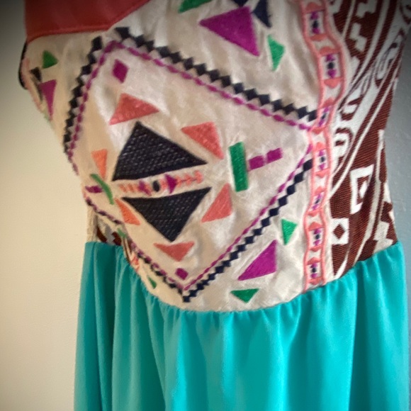 Flying Tomato Boho Strapless Mini Dress - Picture 6 of 8